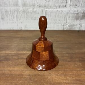 Handmade Wooden Hand Bell